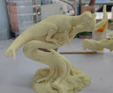 LINGHU ART STUDIO Cryolophosaurus Scene Model