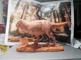 Atr of Seeker Studio Tyrannosaurus Rex Osborn Scene Statue Kit