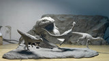 Sensen 1:5 Scale Beelzebufo Masiakasaurus Scene Statue