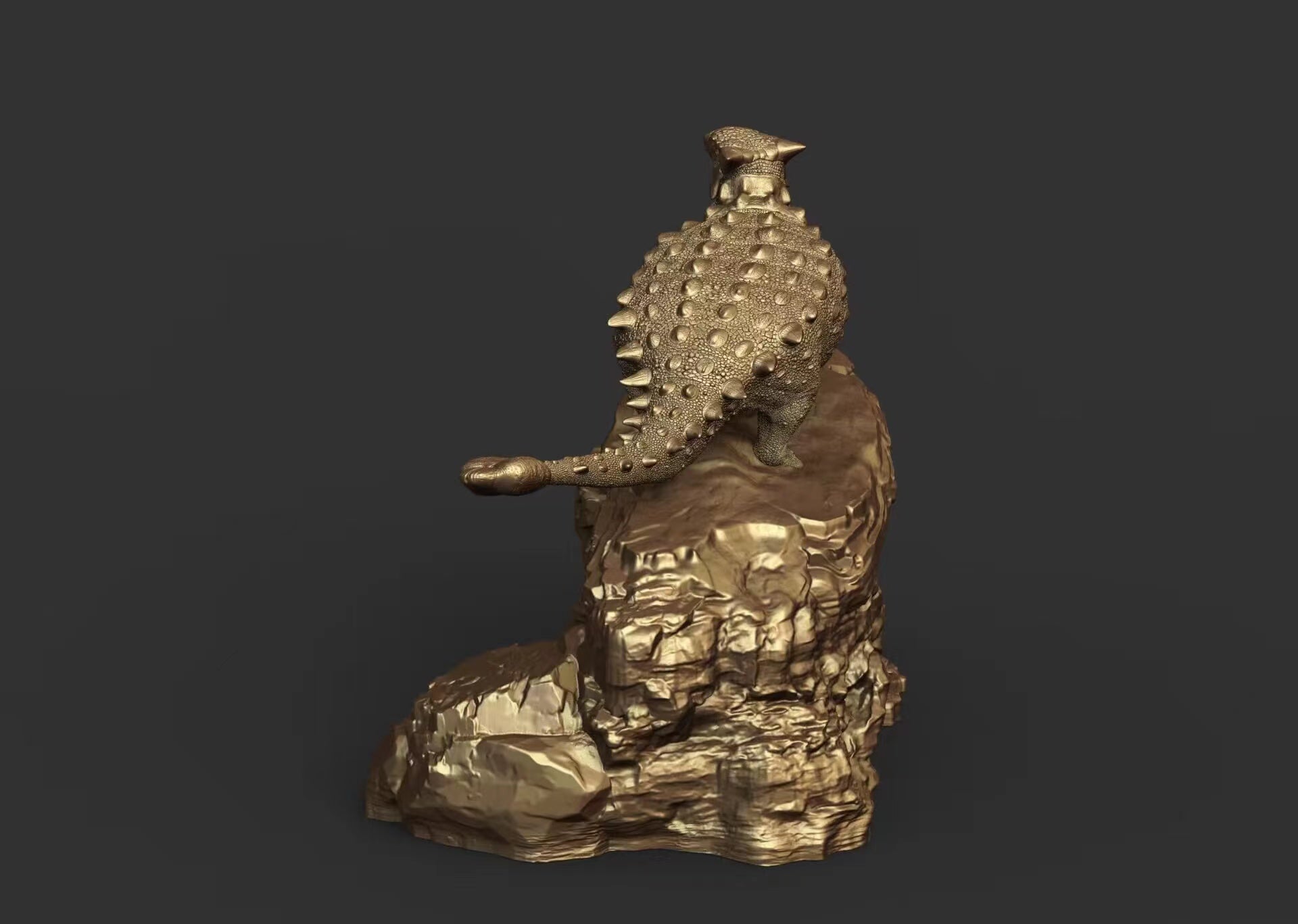 XINYAN Studio 1/18 Scale Ankylosaurus Leptoceratops Scene Model