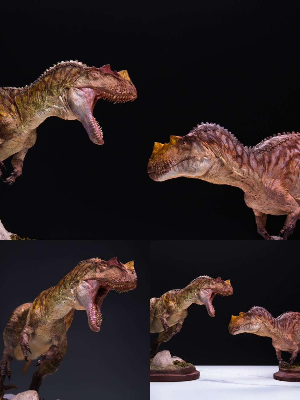 HPH Studio 1:18 Scale Ceratosaurus dentisulcatus Couple Scene Model Kit