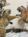 The Battle of Siberia Siberian Tiger Scene Model