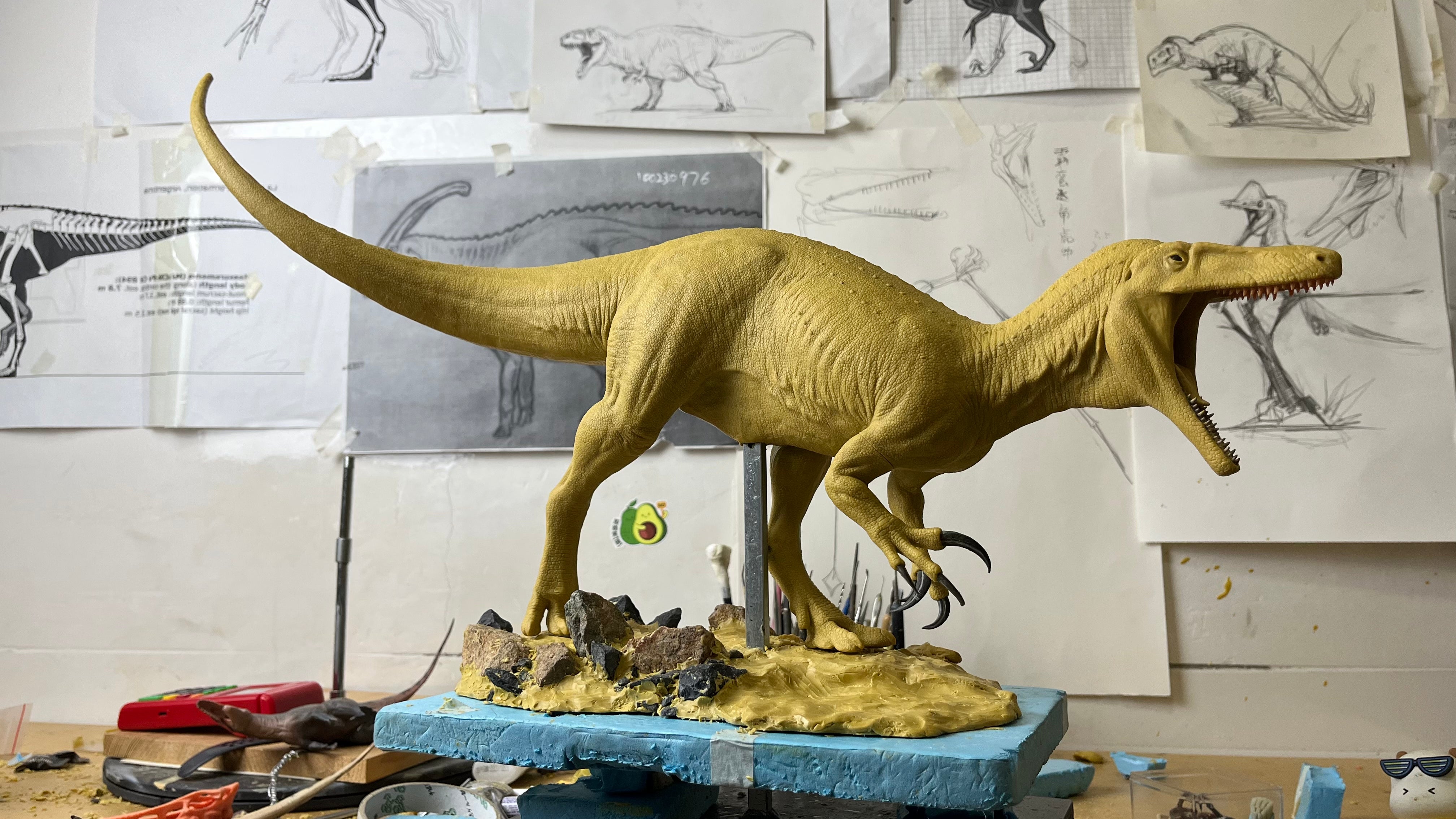 1:15 Scale Maip macrothorax Scene Model