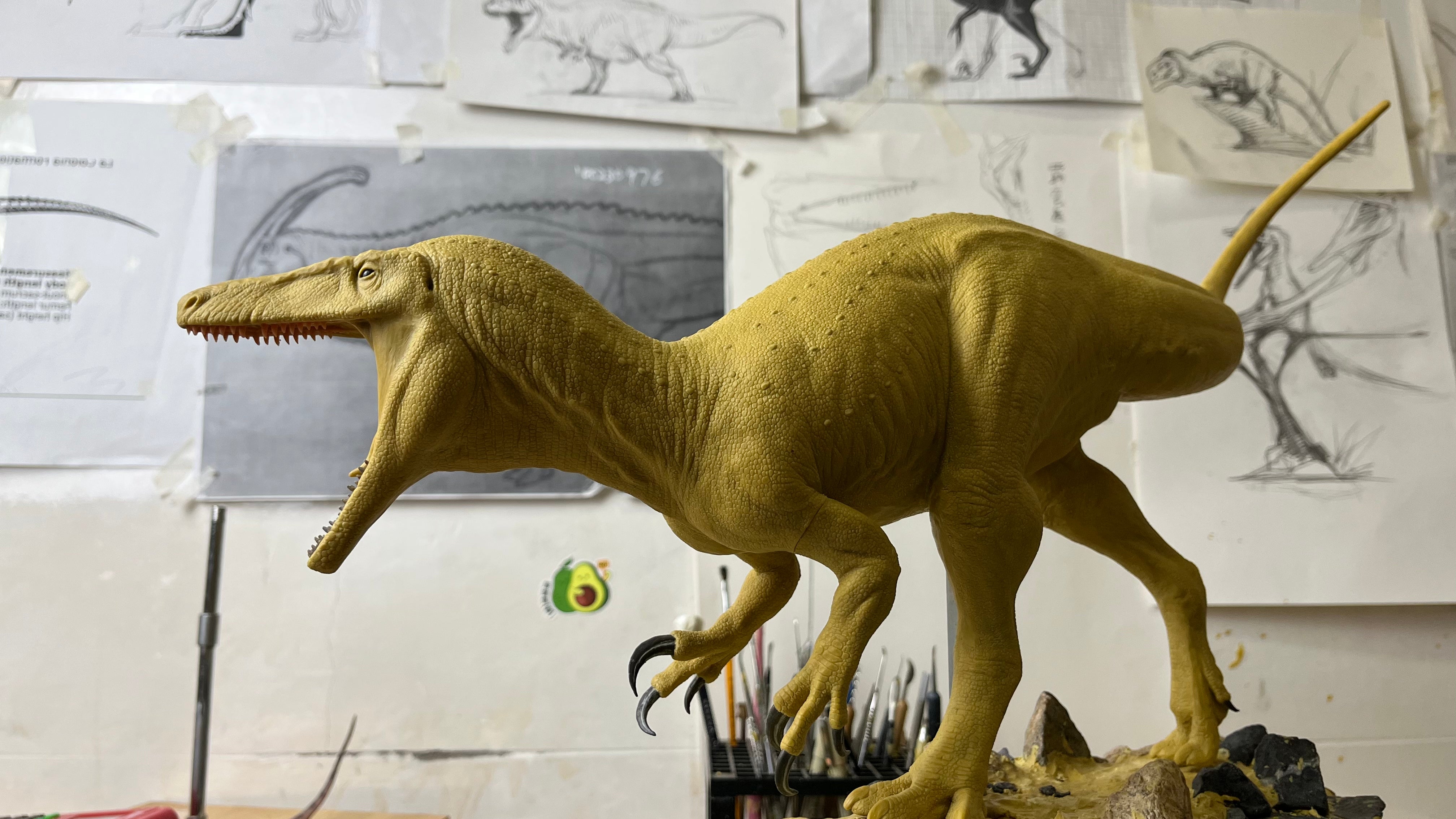 1:15 Scale Maip macrothorax Scene Model