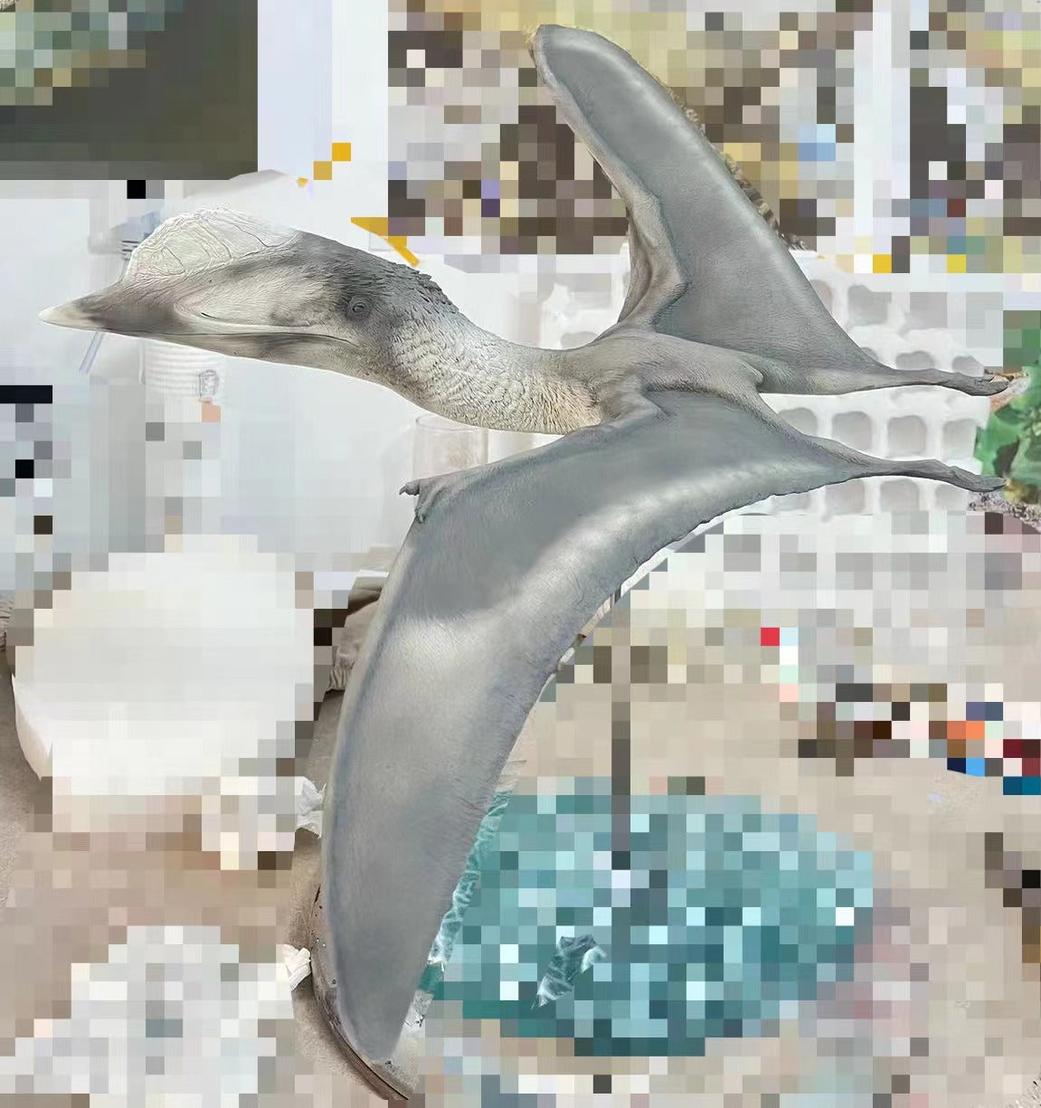 Cen DaoYi Studio 1:18 Scale Hatzegopteryx Scene Statue Model Kit