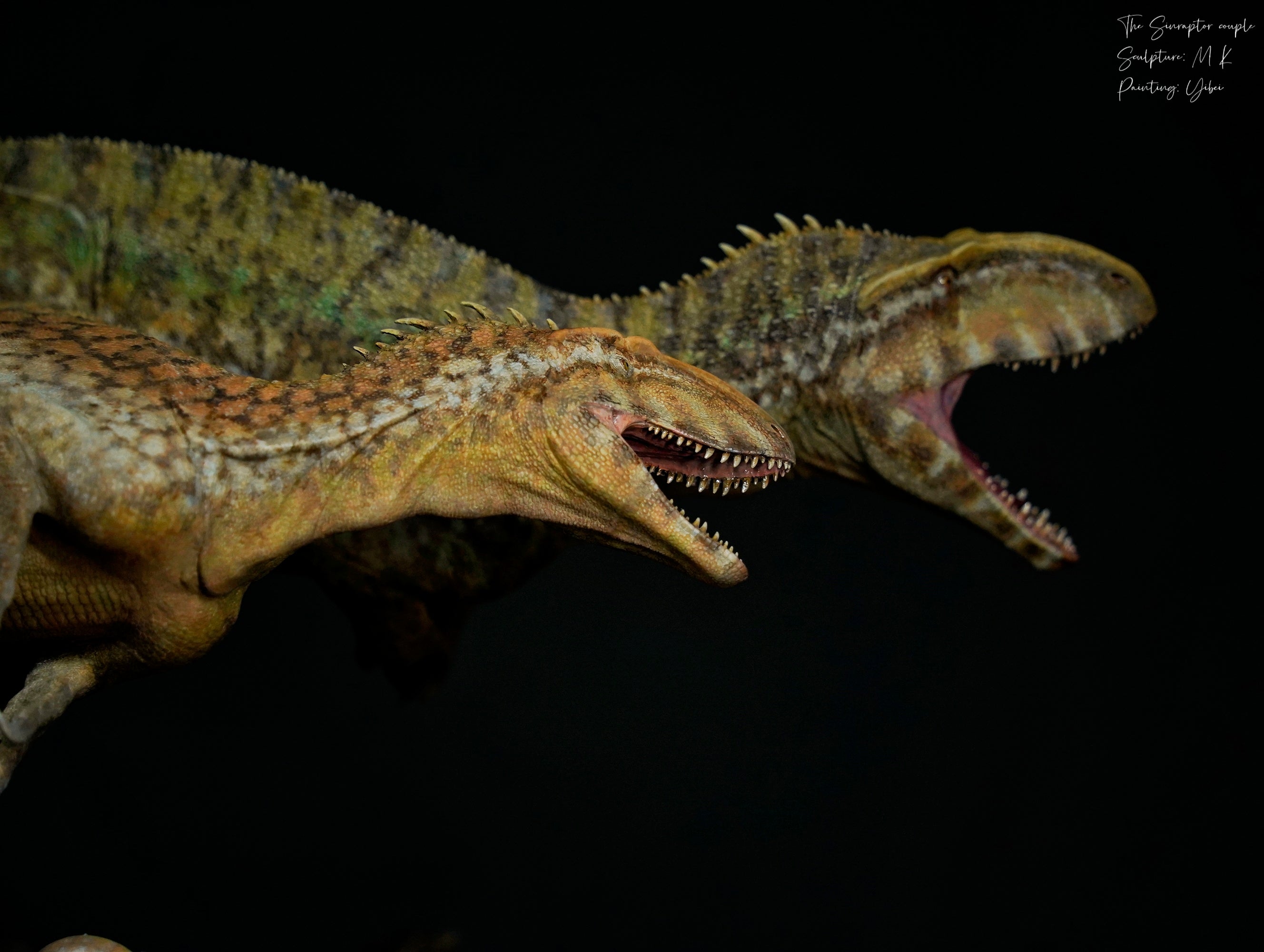 MK Studio 1:20 Scale Sinraptor Couple Scene Statue