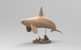 Rheic 1/35 Killer Whale Statue