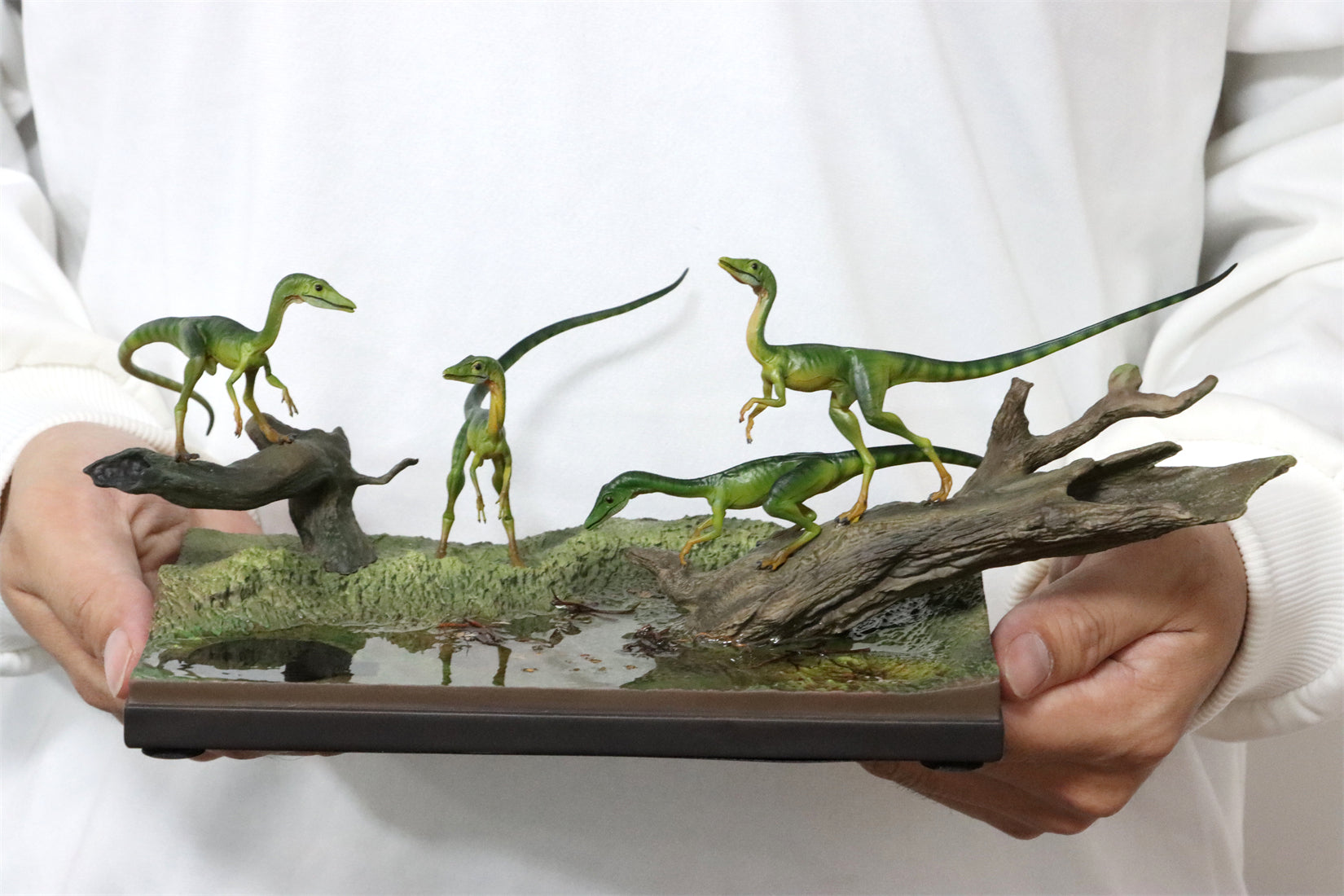 DINO DREAM 1/5 Scale Compsognathus Statue