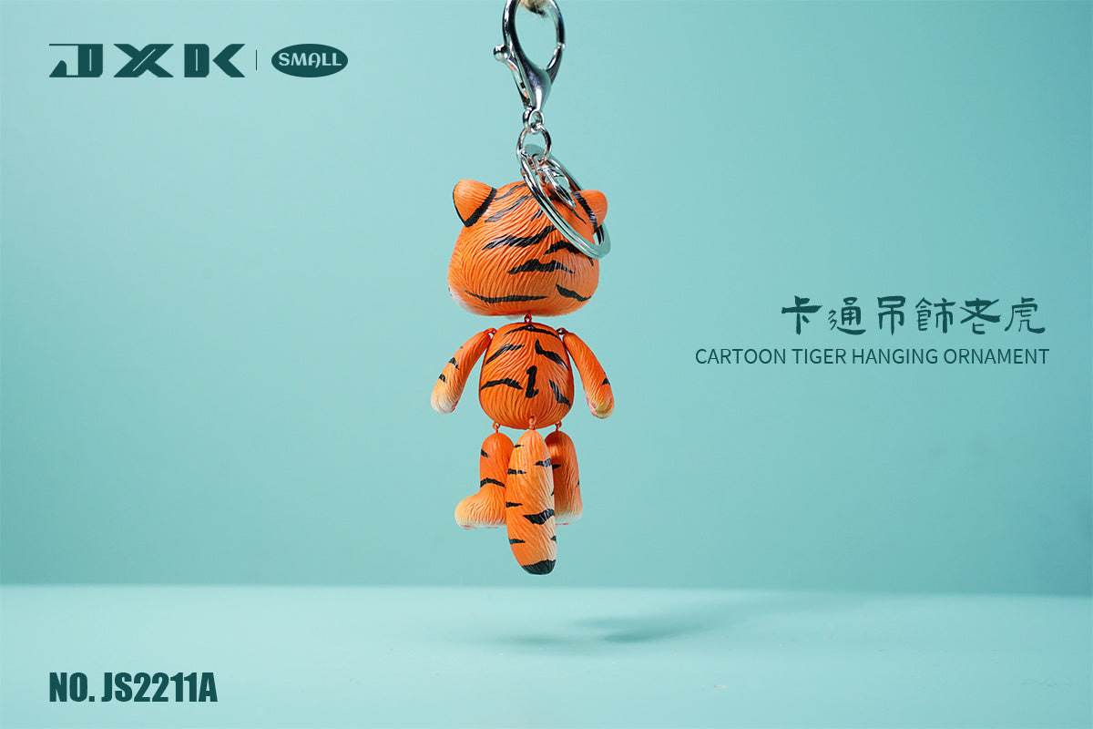 JXK Cartoon Tiger Hanging Ornament Model