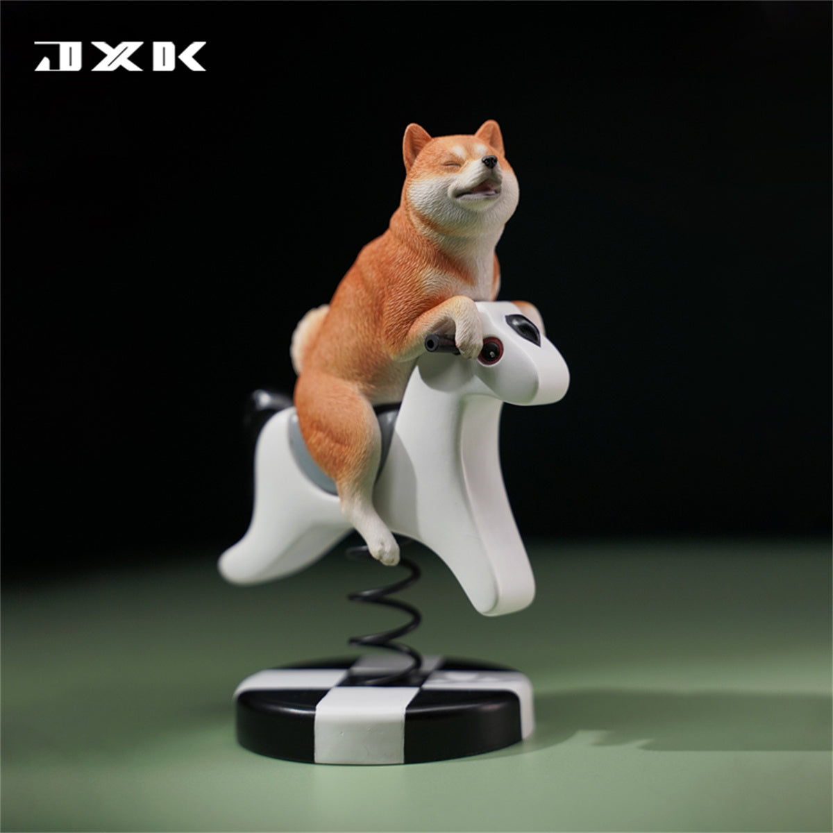 JXK 1/6 Rocking Horse Shiba Inu Model