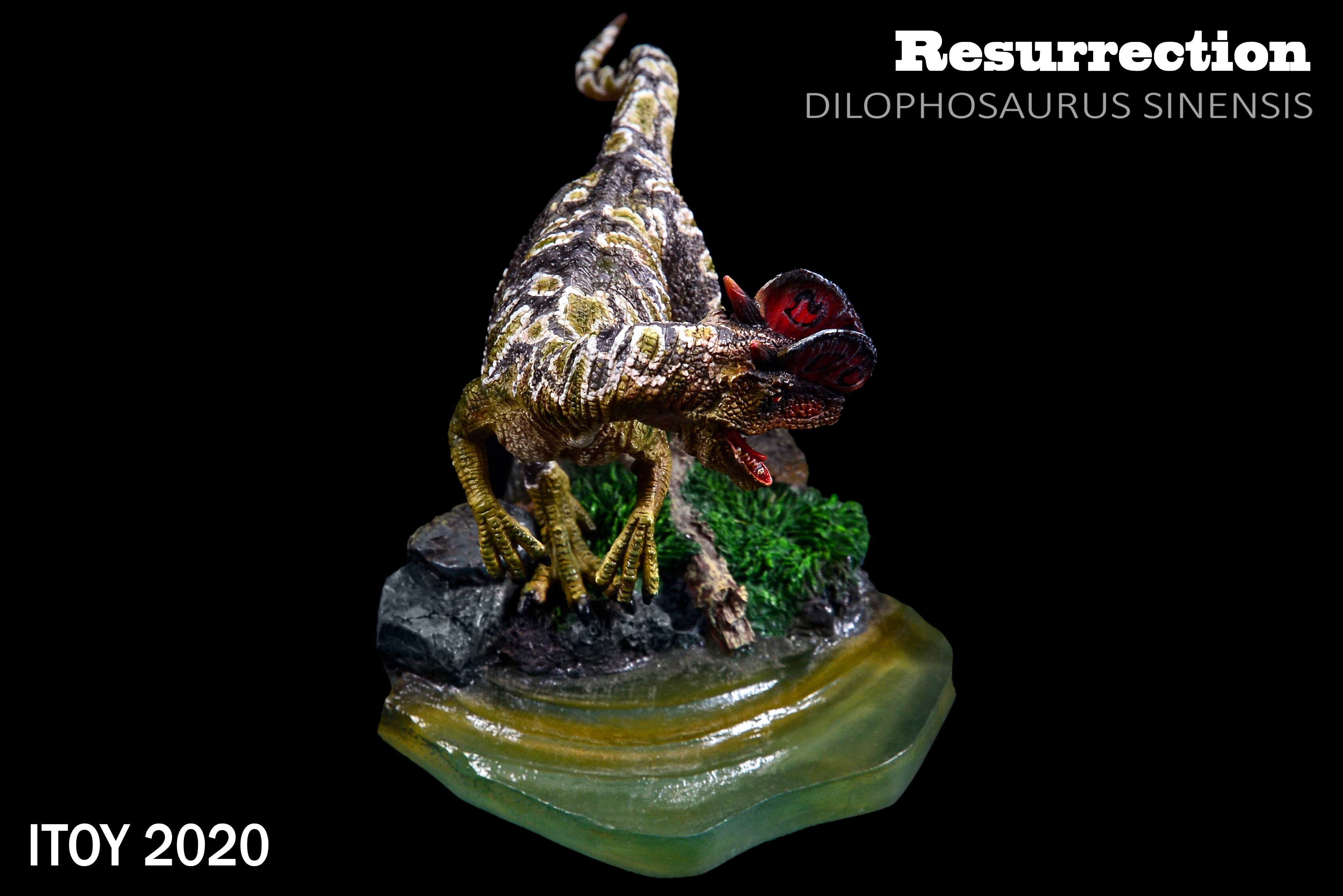 ITOY 2020 Dilophosaurus Statue