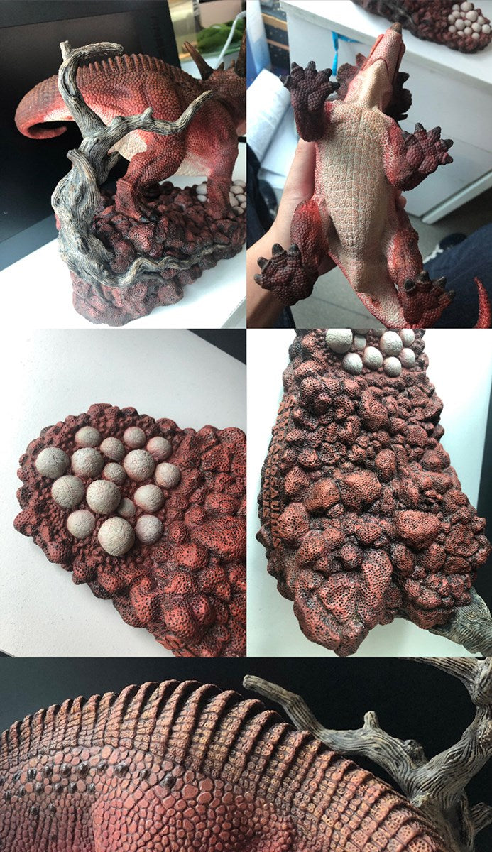 1/15 Unpainted Styracosaurus Albertensis Model