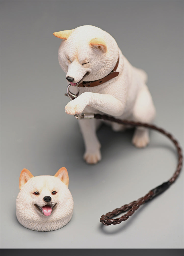 JXK 1/6 Play Cute Shiba Inu Model