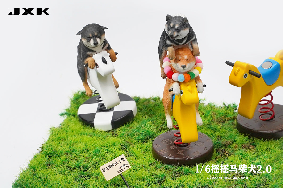 JXK 1/6 Rocking Horse Shiba Inu 2.0 Model
