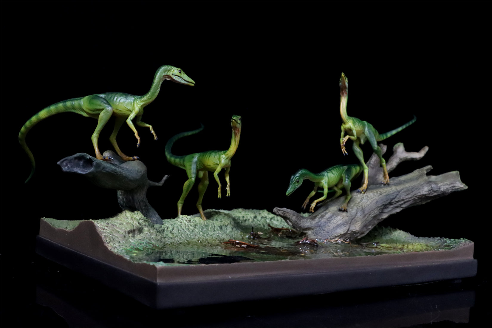 DINO DREAM 1/5 Scale Compsognathus Statue