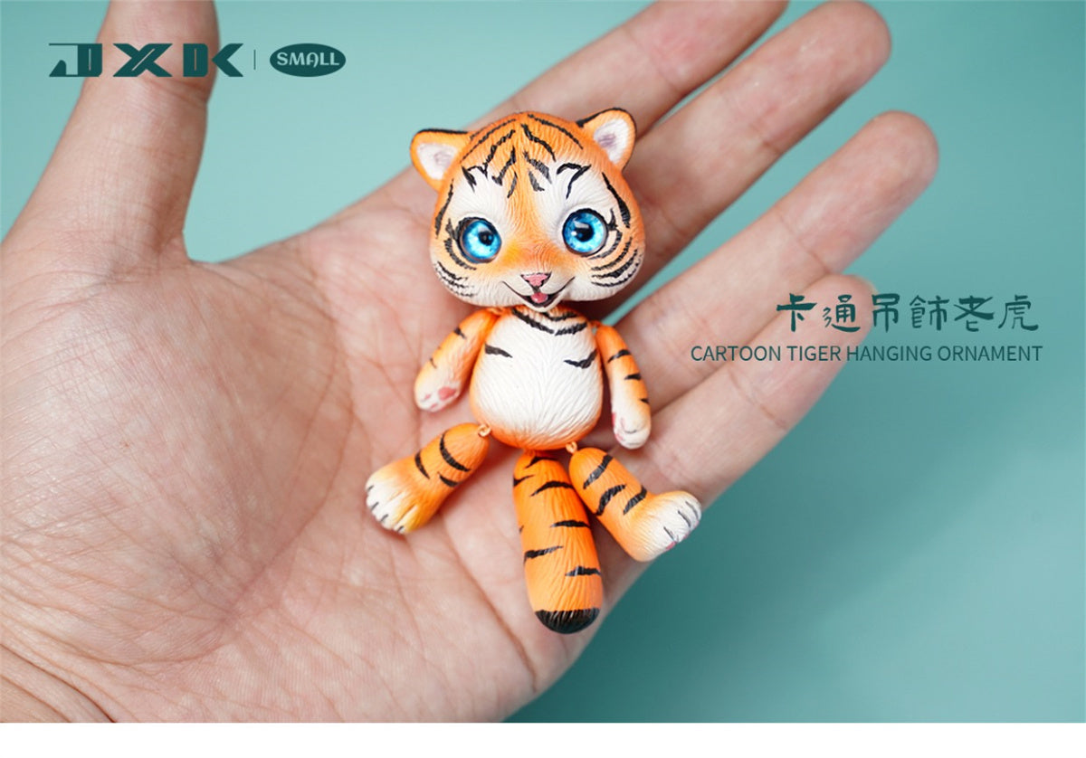JXK Cartoon Tiger Hanging Ornament Model