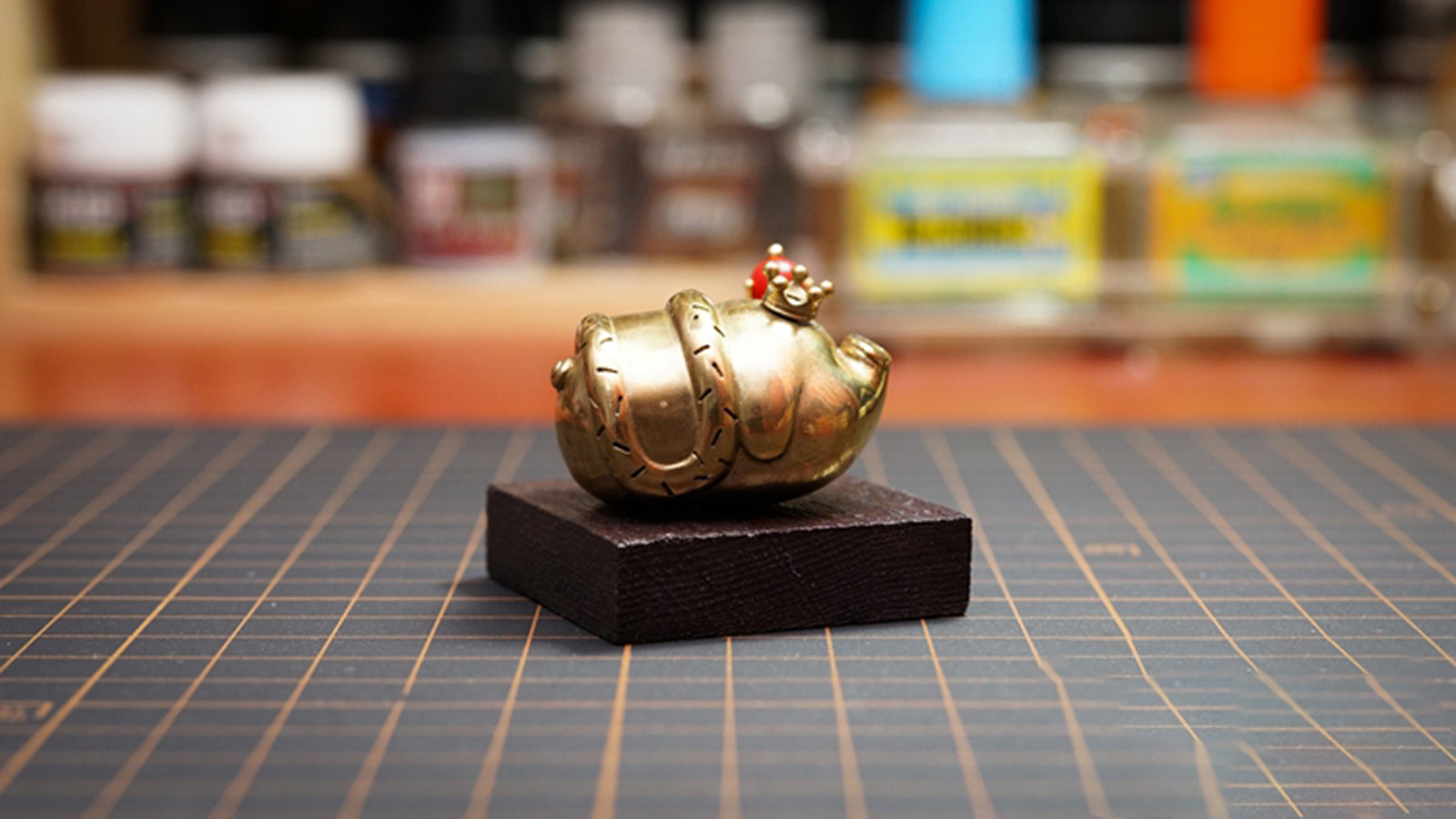 KONGZOO Brass Pig Model