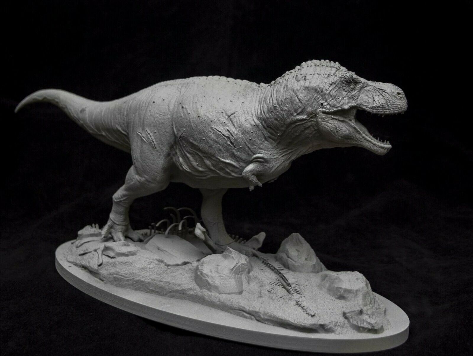 T-Rex Ruby Skeleton Model