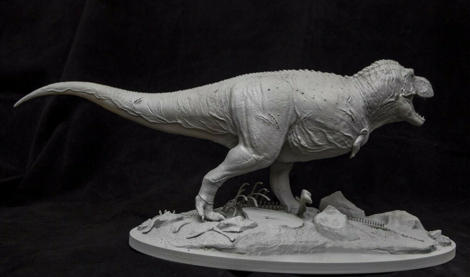 T-Rex Ruby Skeleton Model