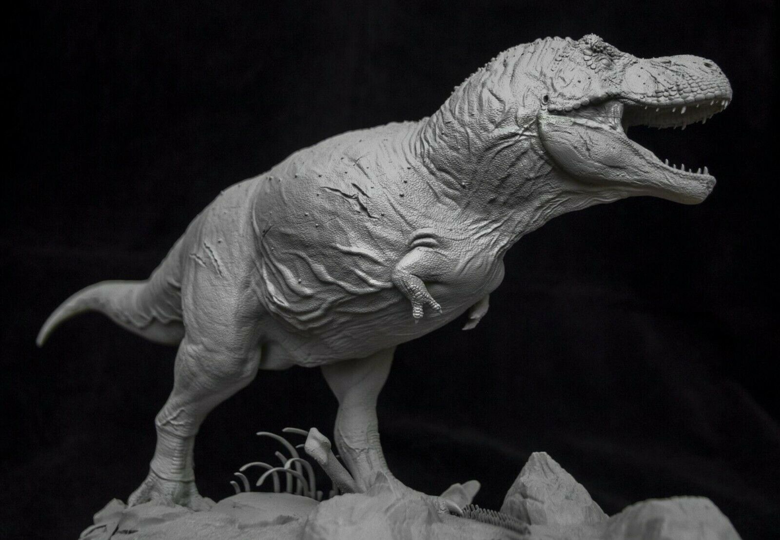 T-Rex Ruby Skeleton Model