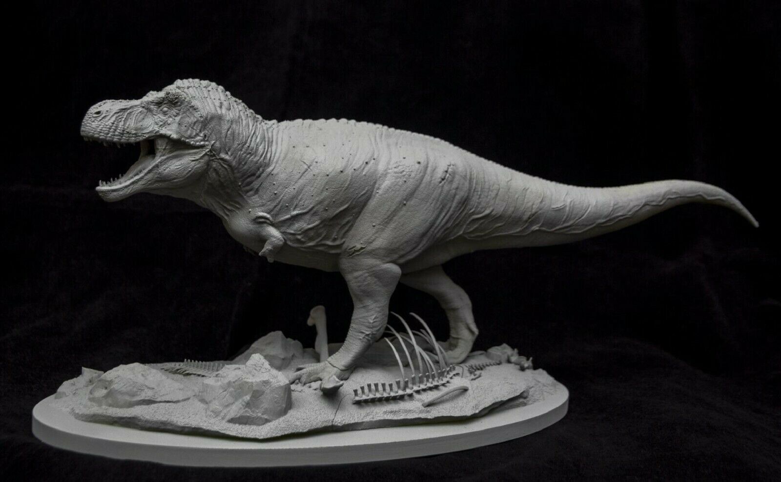 T-Rex Ruby Skeleton Model