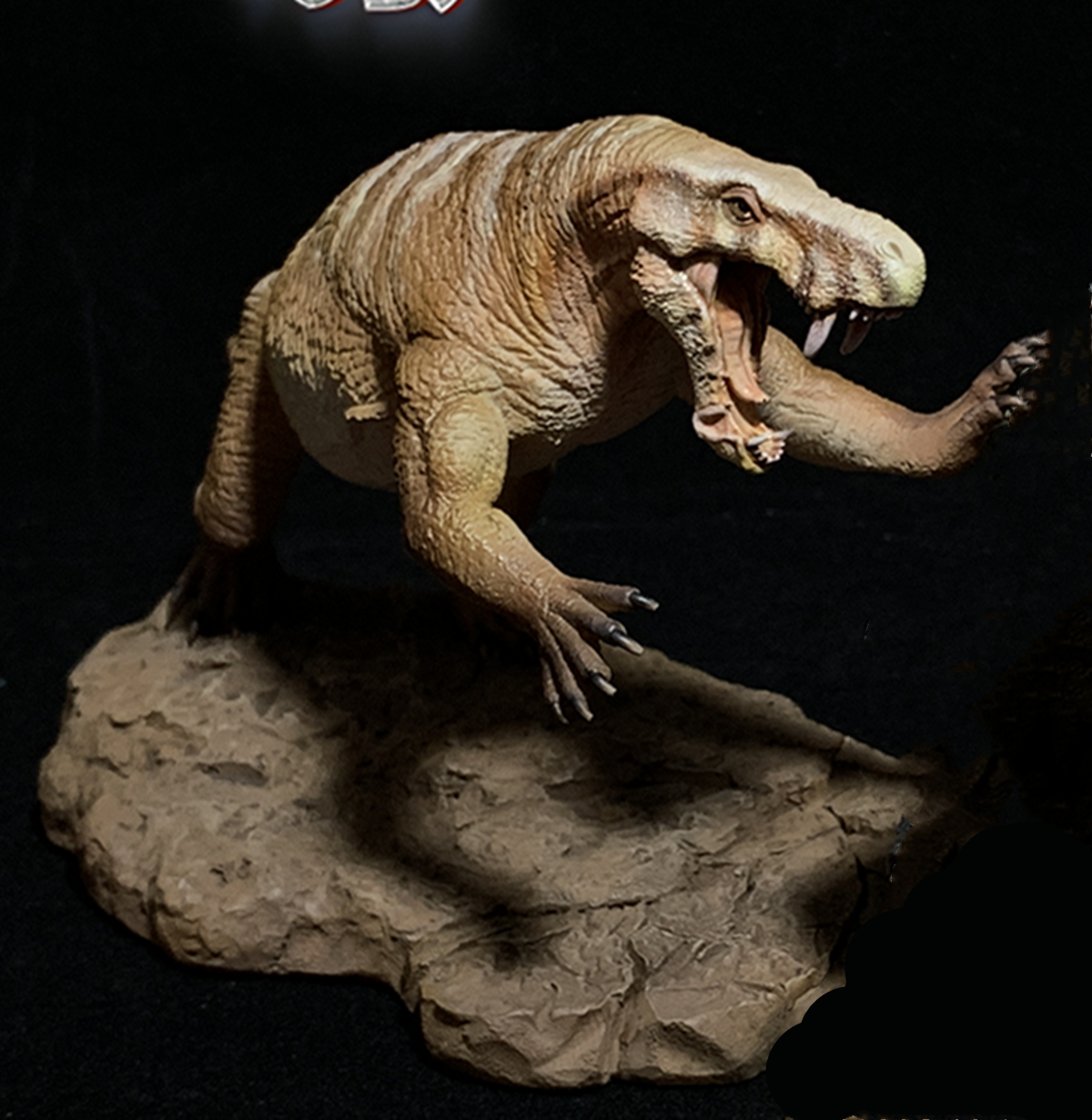 DINONE STUDIO 1/20 Inostrancevia VS Scutosaurus Scene Statue