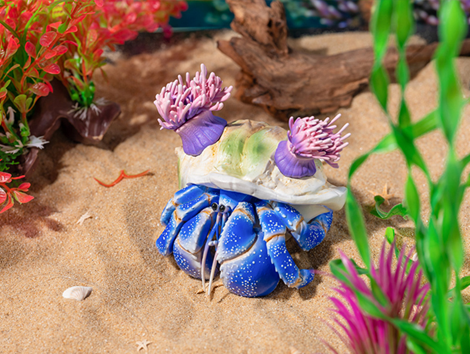 KONGZOO Summer Hermit Crab Model