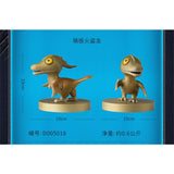 TONGSHIFU Mini Brass Dinosaur Model