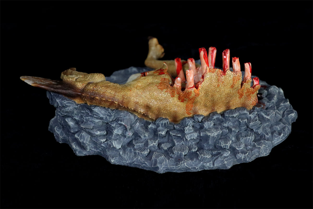 Corythosaurus Corpse Statue