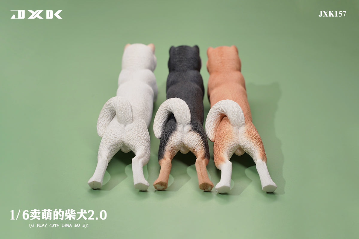 JXK 1/6 Play Cute Shiba Inu Model