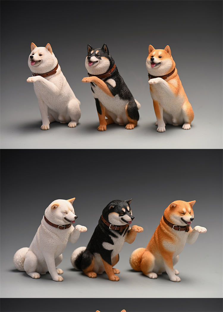 JXK 1/6 Play Cute Shiba Inu Model