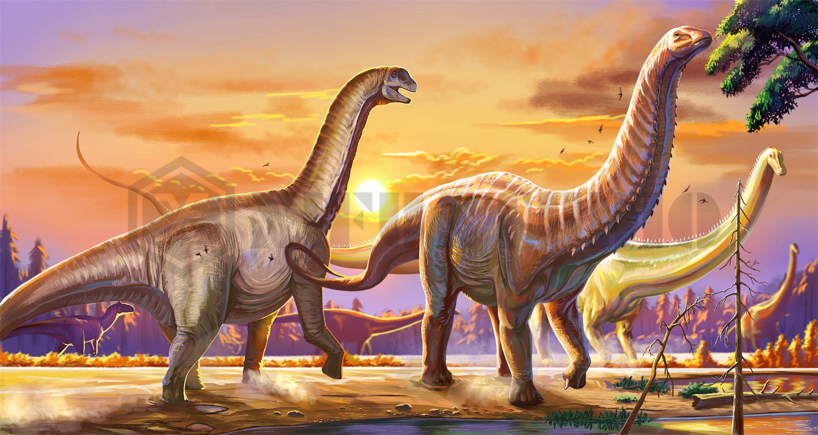 1/35 Scale Apatosaurus Pieck Model Kit