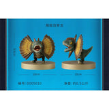 TONGSHIFU Mini Brass Dinosaur Model