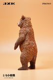 JXK 1/6 Little Brown Bear Model