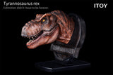 ITOY 1/6 Tyrannosaurus Rex Head Bust Statue