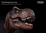 ITOY 1/6 Tyrannosaurus Rex Head Bust Statue