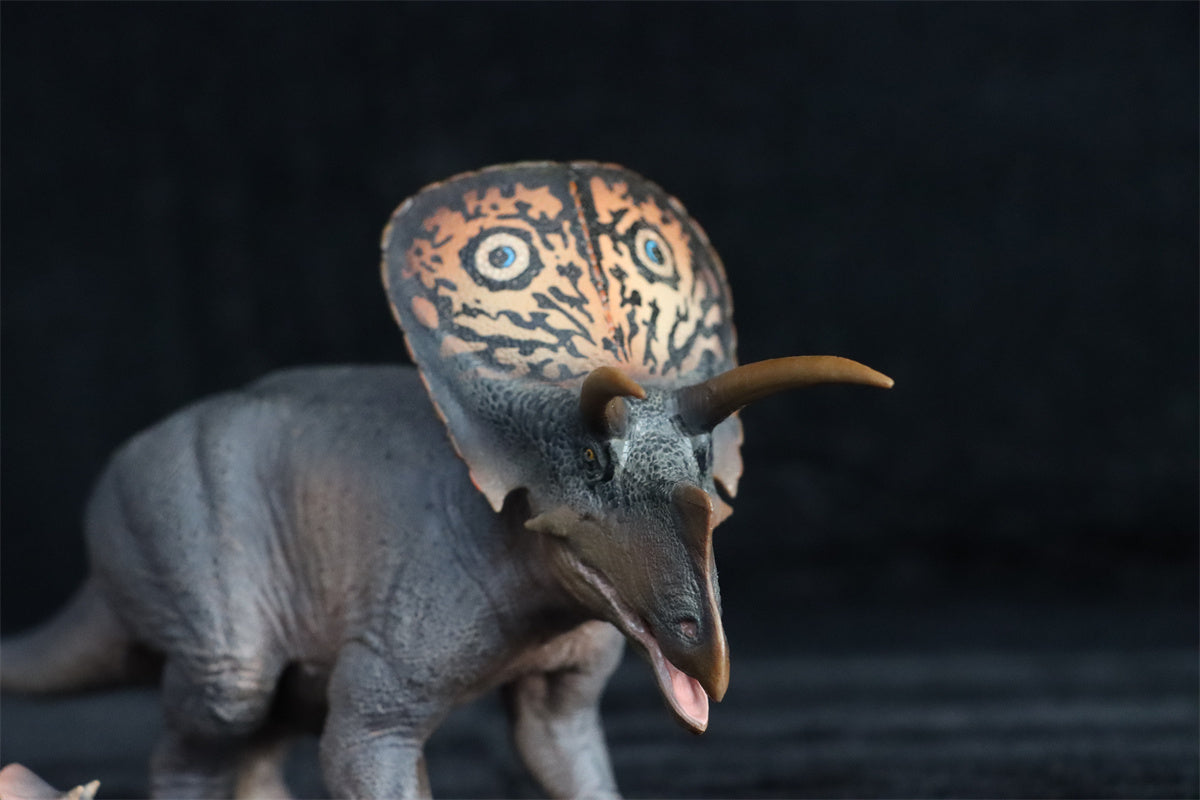 PNSO 1:35 Torosaurus Aubrey & Dabei Figure