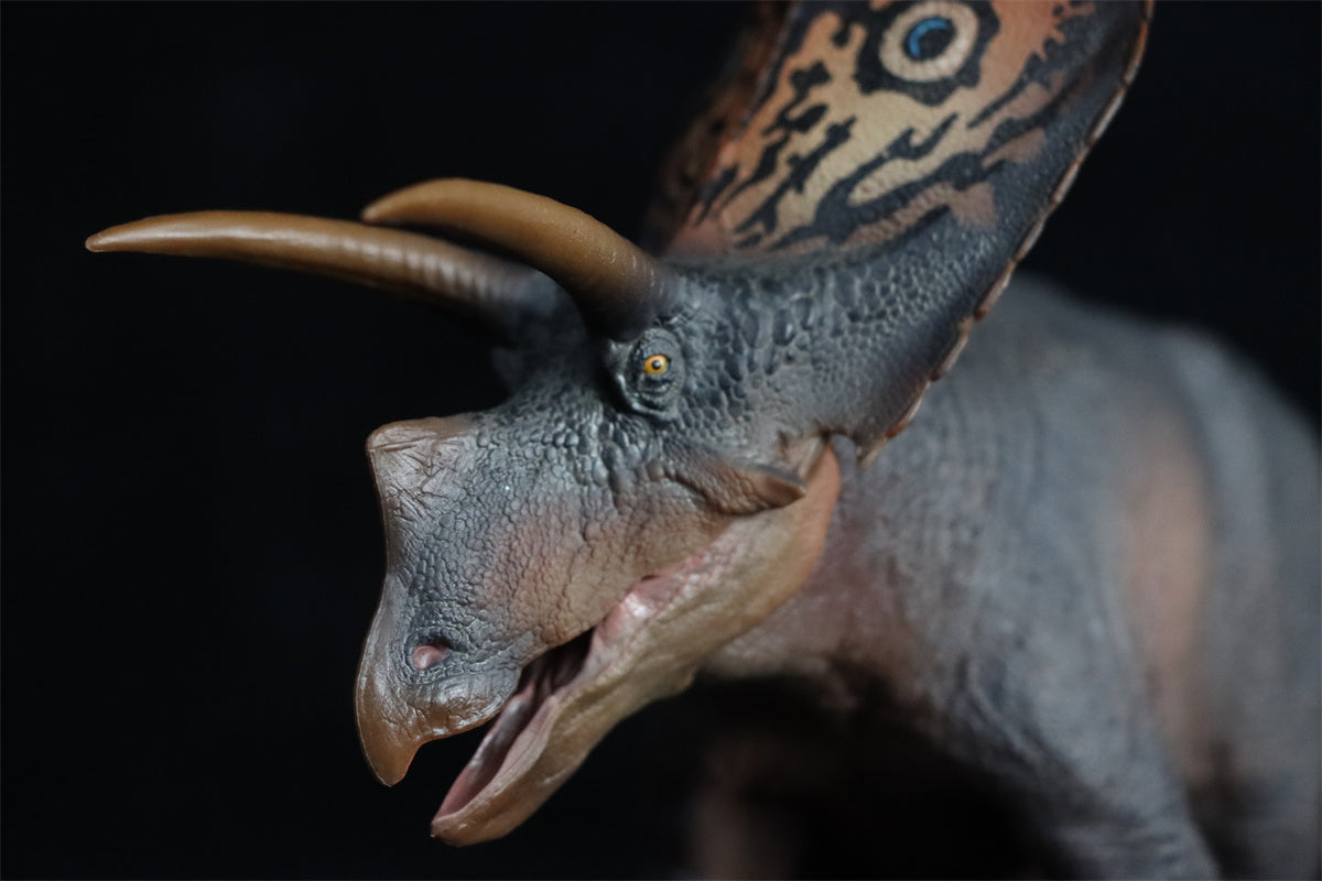 PNSO 1:35 Torosaurus Aubrey & Dabei Figure