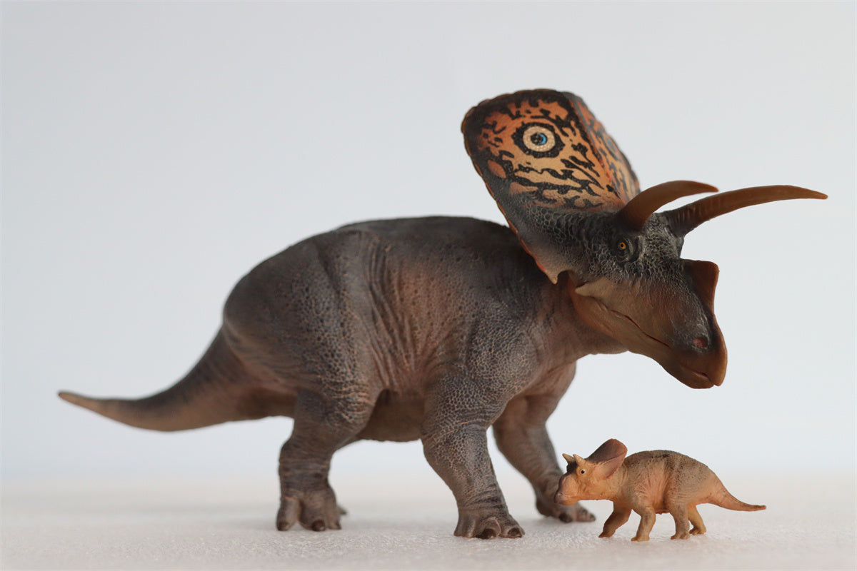 PNSO 1:35 Torosaurus Aubrey & Dabei Figure