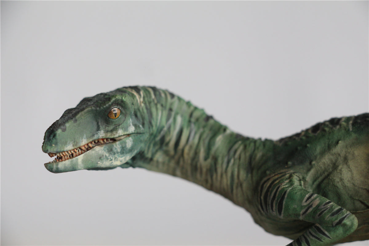 DINO DREAM 1/15 Green Velociraptor Raptor Delta Statue