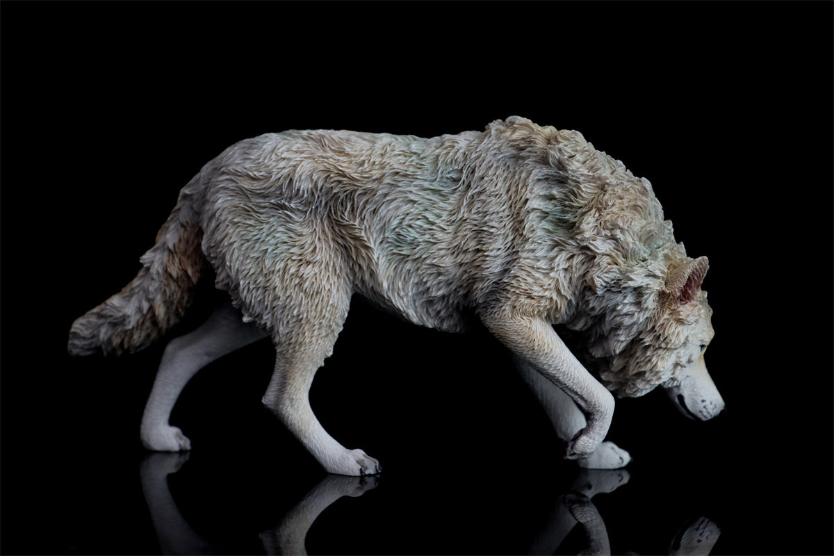 JXK 1/6 North American Gray Wolf Model