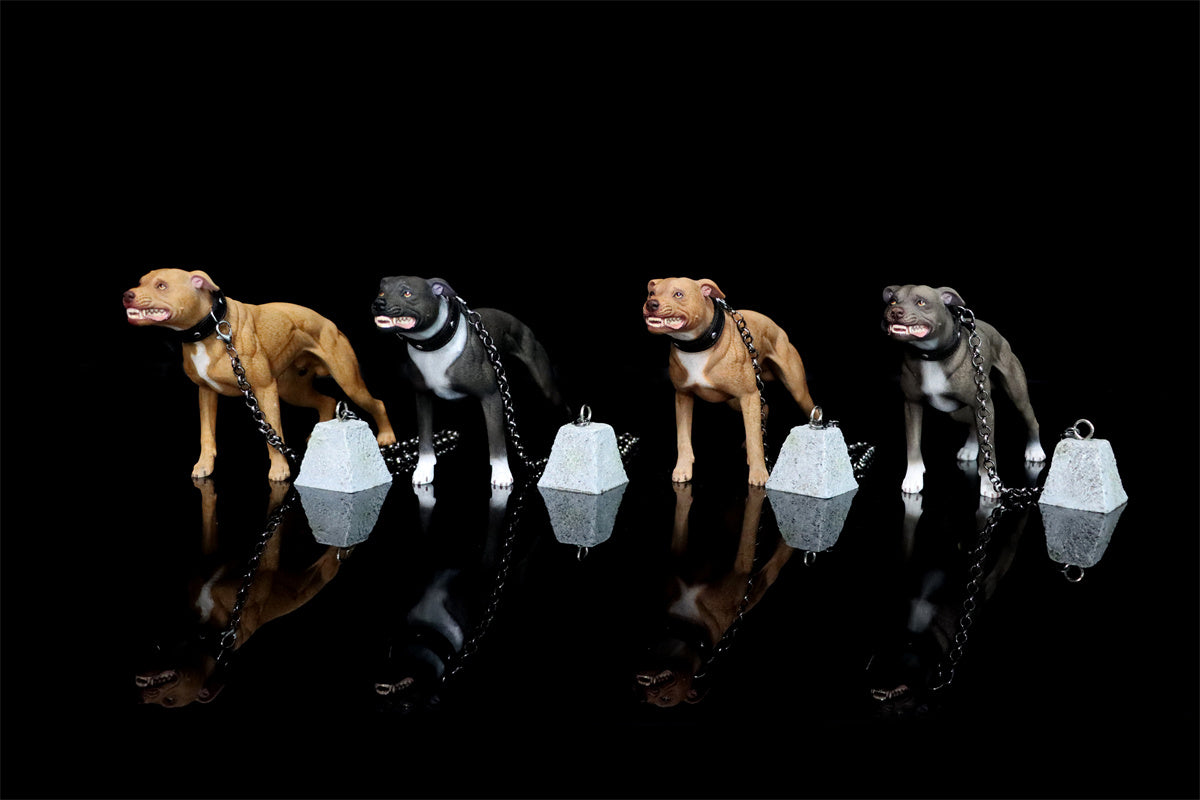 JXK 1/6 American Pit Bull Terrier Model