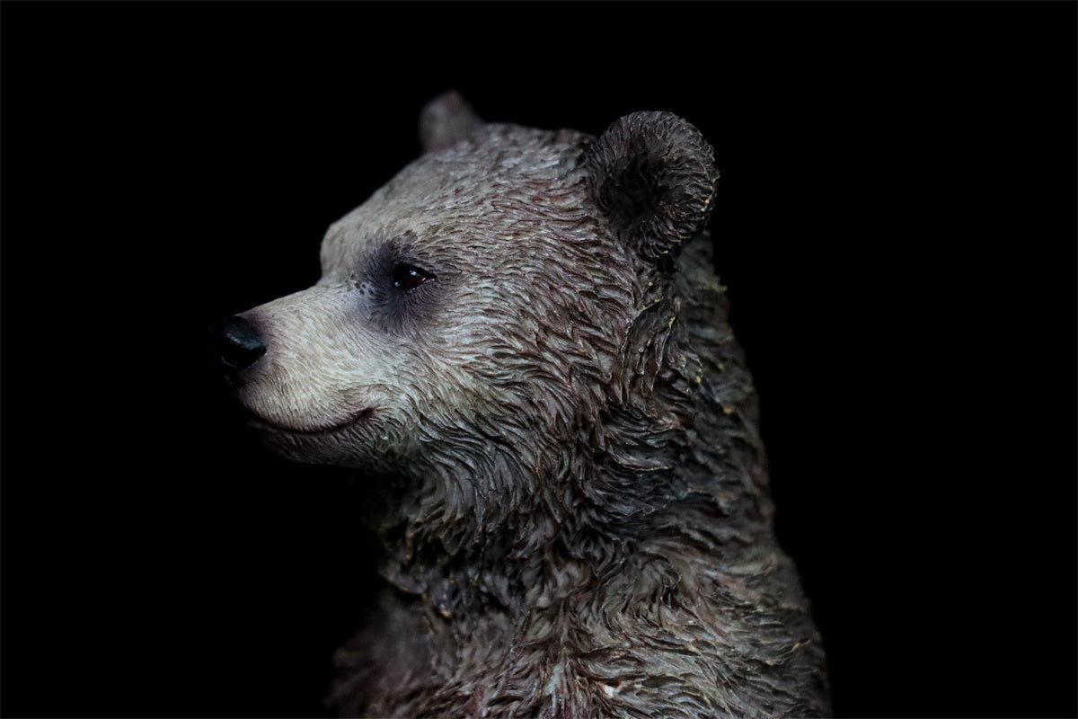 JXK 1/6 Little Brown Bear Model