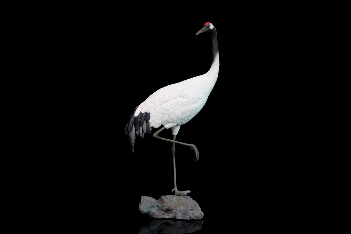 JXK 1/6 Red-crowned Crane Model