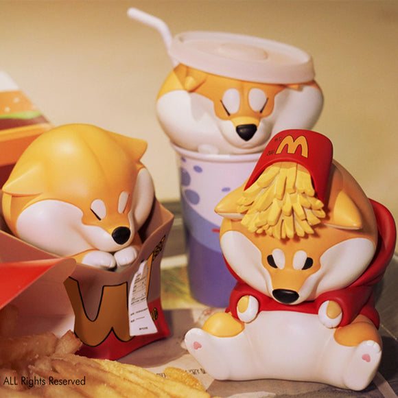 Fast Food Series Shiba Inu Figure