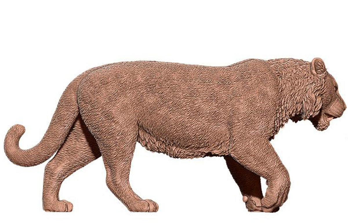 Siberan Tiger Scene Statue