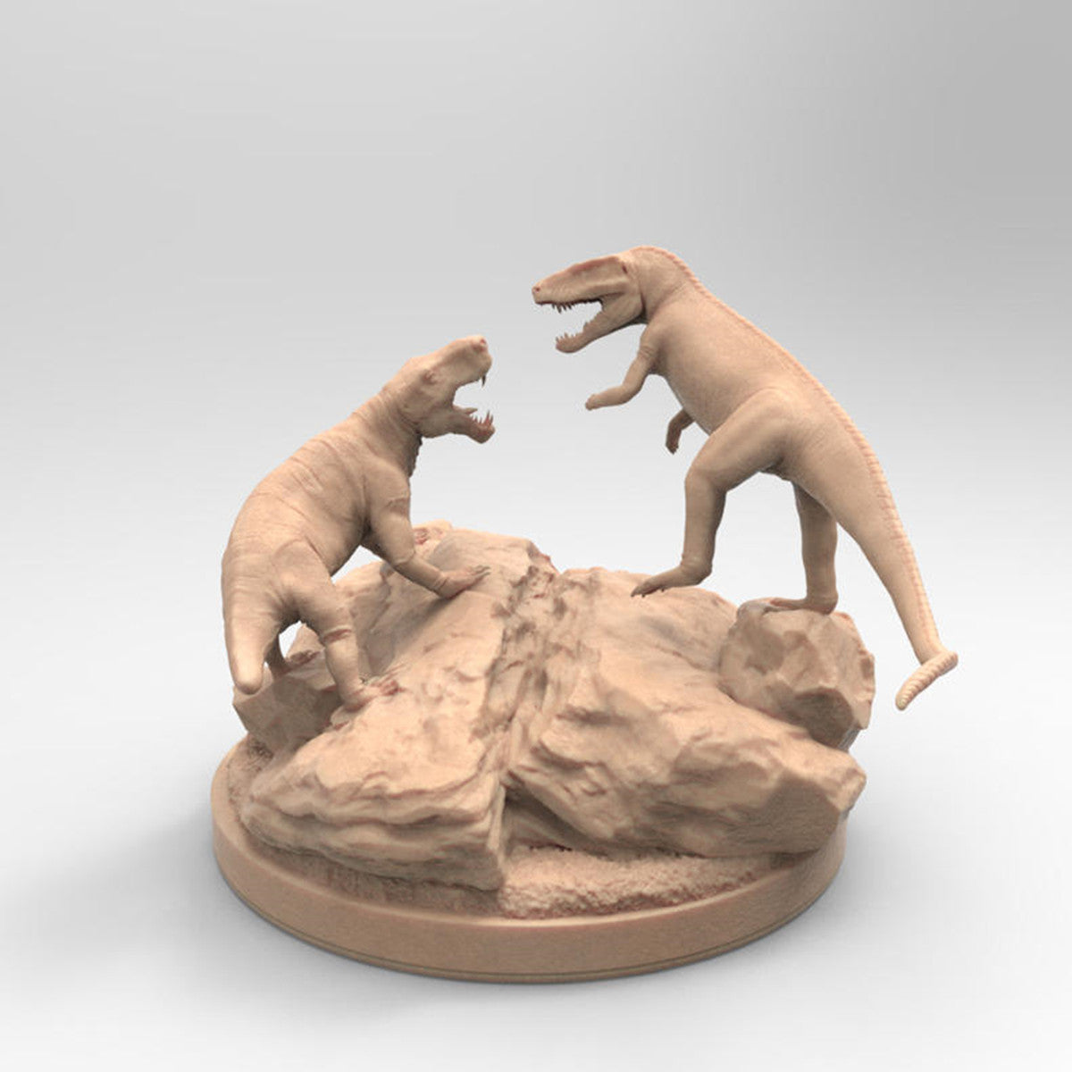 Rheic 1/20 Postosuchus VS Inostrancevia Model