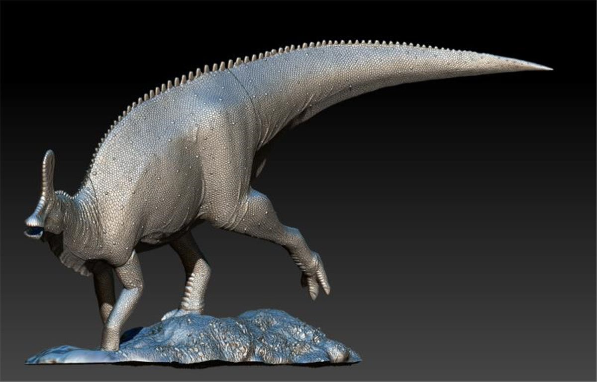 Tsintaosaurus Spinorhinus Model