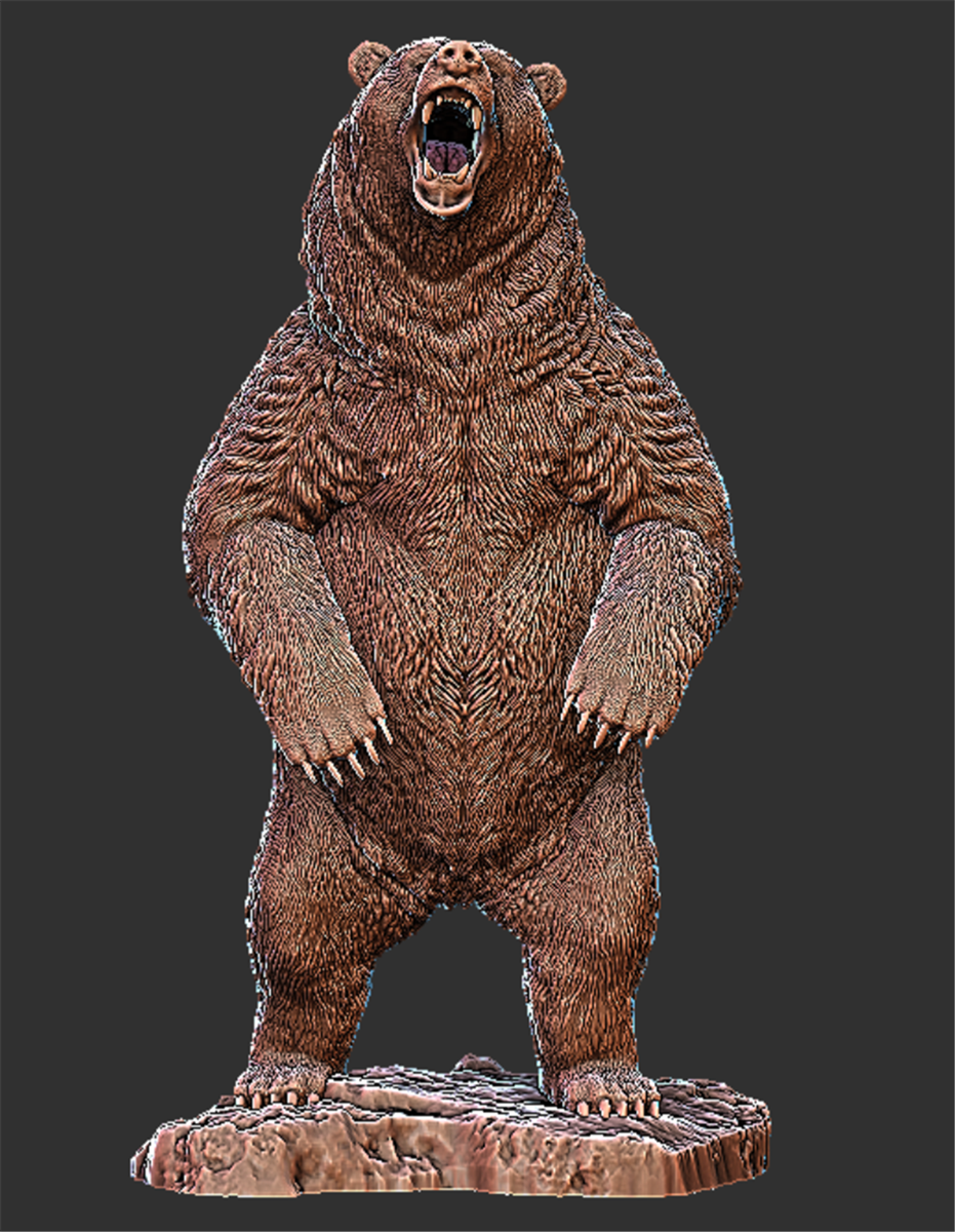 Brown Bear Figure