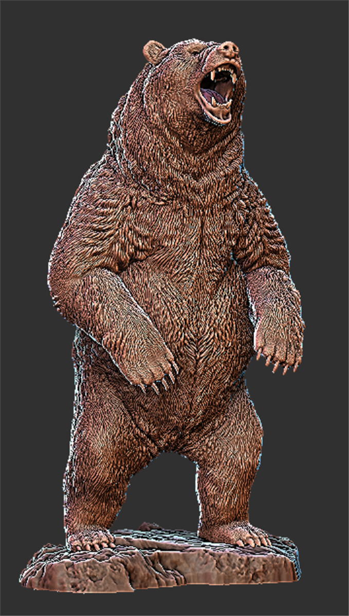 Brown Bear Figure